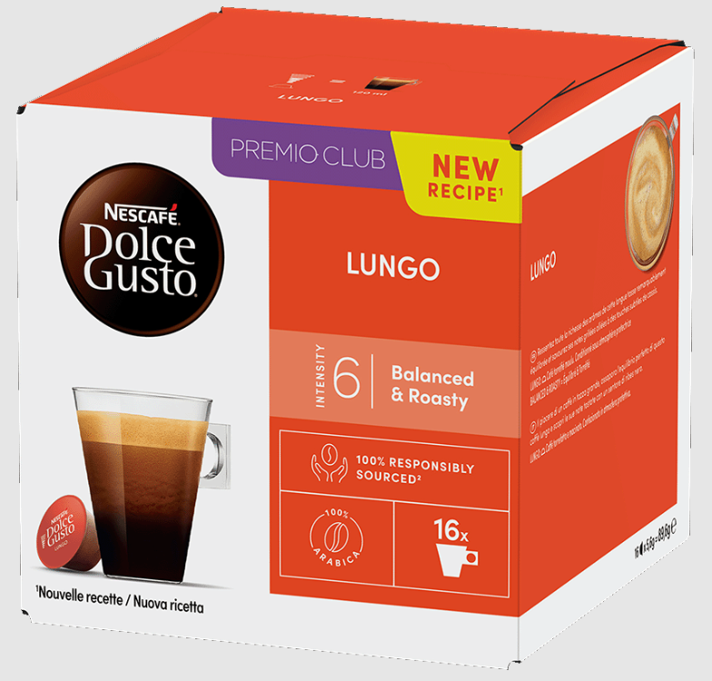 Nescafe dolce gusto lungo hotsell