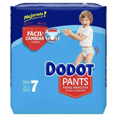DODOT PANTS couche-culotte taille 7 +17 kg Couches Dodot - Perfumes Club