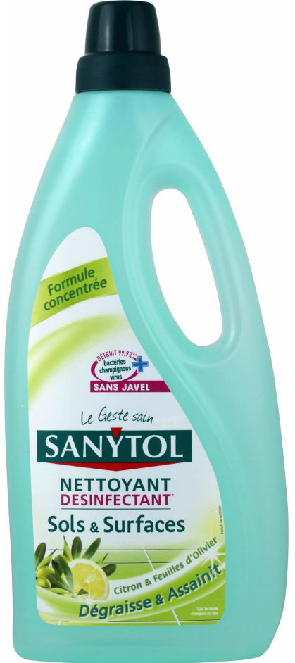 Sanytol sols et surfaces Citron