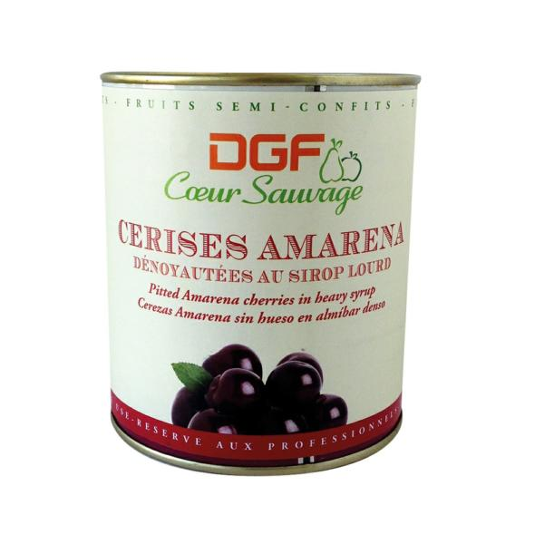 Ceries Amarena cerises sures confites das du sirop aromatisé