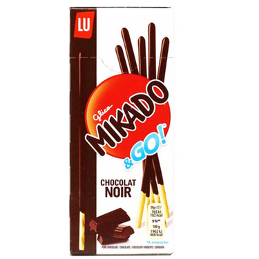 Biscuits nappés Mikado chocolat noir LU - 90g
