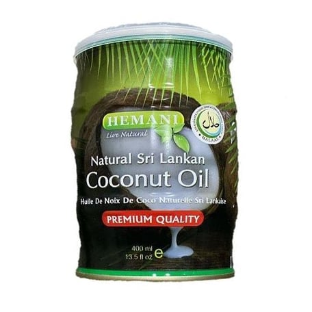 Hemani Huile Noix De Coco Pure 100% - Naturel - Cheveux-Corps à