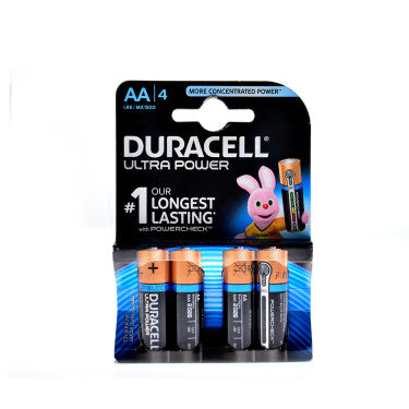 4 pilas alcalinas AAA Plus Power Duracell