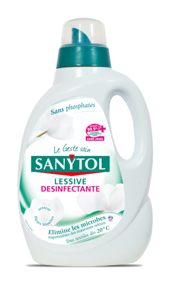 Désinfectant Du Linge Maxi Format - Fleurs Blanches - Sanytol