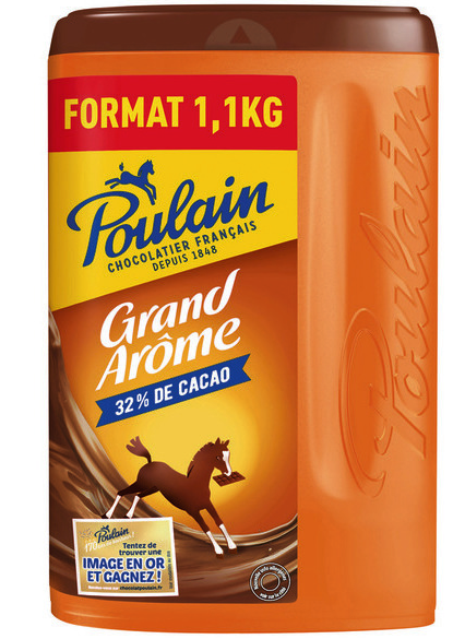 Poulain Grand Arôme - Poudre cacaotée Poulain