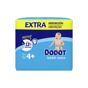 Dodot Baby-Dry Diapers Size 4, 30 Diapers