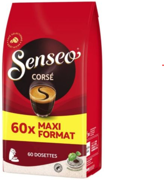 60 XL Maxi Format Senseo Strong Pods