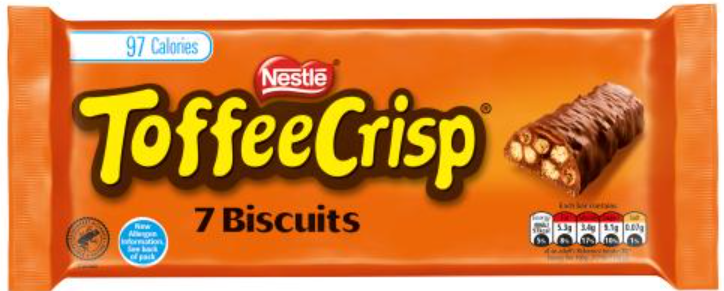 7 Toffee Crisp Biscuits 130 g