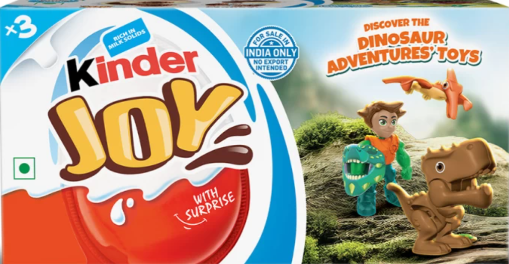 3 Chocolate with Surprise Kinder Joy for BOY Kinder 60g