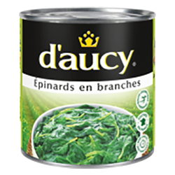 Epinards en Brache D'aucy 410g