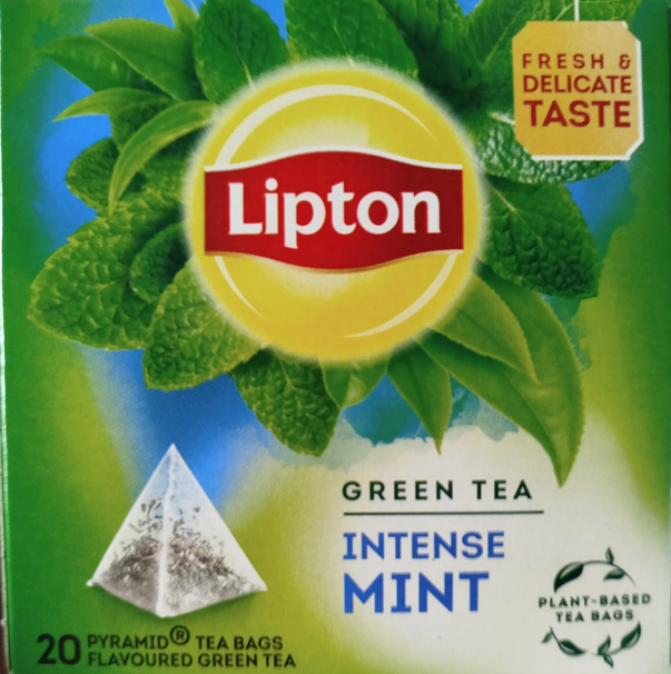 Lipton Intense Mint Refreshing Green Tea 20 Sachets