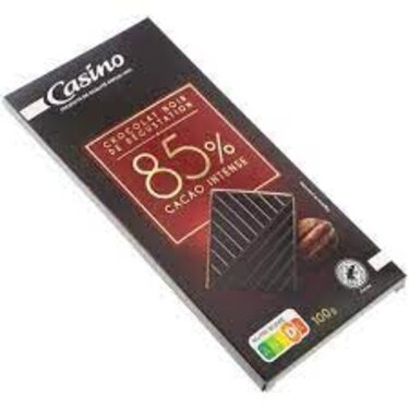 AUCHAN BIO Tablette de chocolat noir 70% 1 pièce 100g pas cher
