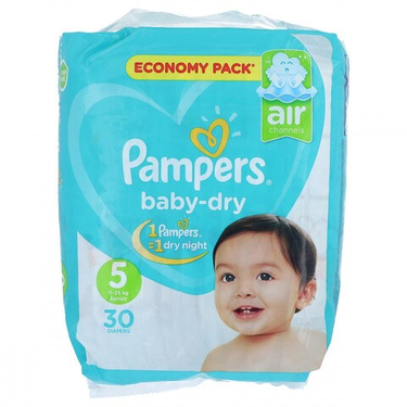 48 Couches Culottes Baby-Dry Pampers T6 (+ 13Kg)