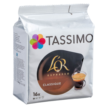 16 Capsules L'or Espresso Classic Intensity 6 Tassimo