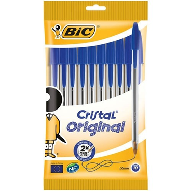 10 Crystal Pens Medium Bic