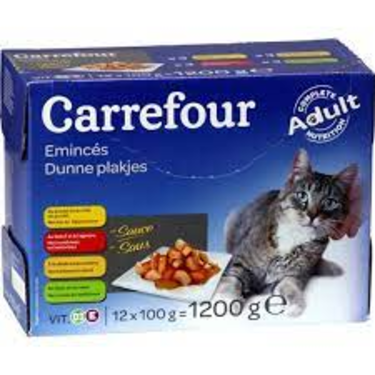 Pâtée pour chat au boeuf 400g - Carrefour Maroc