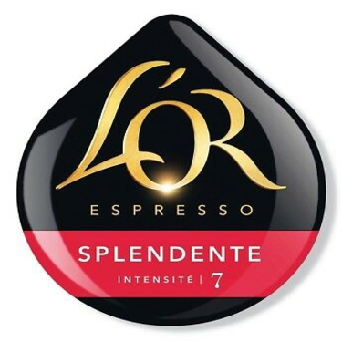 16 Capsules Espresso Splendente L'Or Tassimo