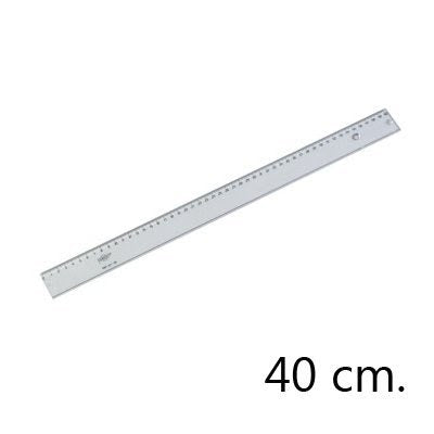 Graduated Flat Ruler 1 Bevel 40cm